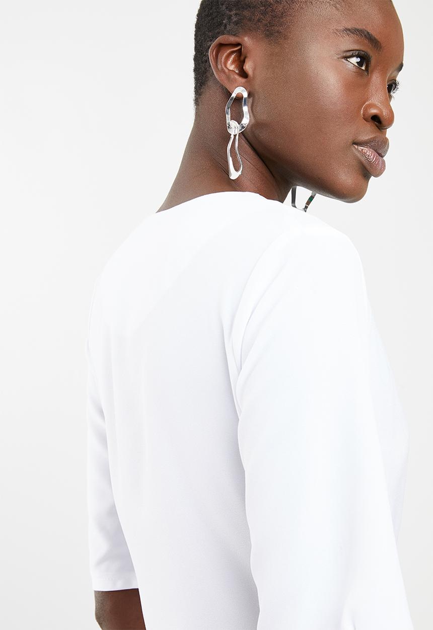 STYLE REPUBLIC - Wrap blouse - white