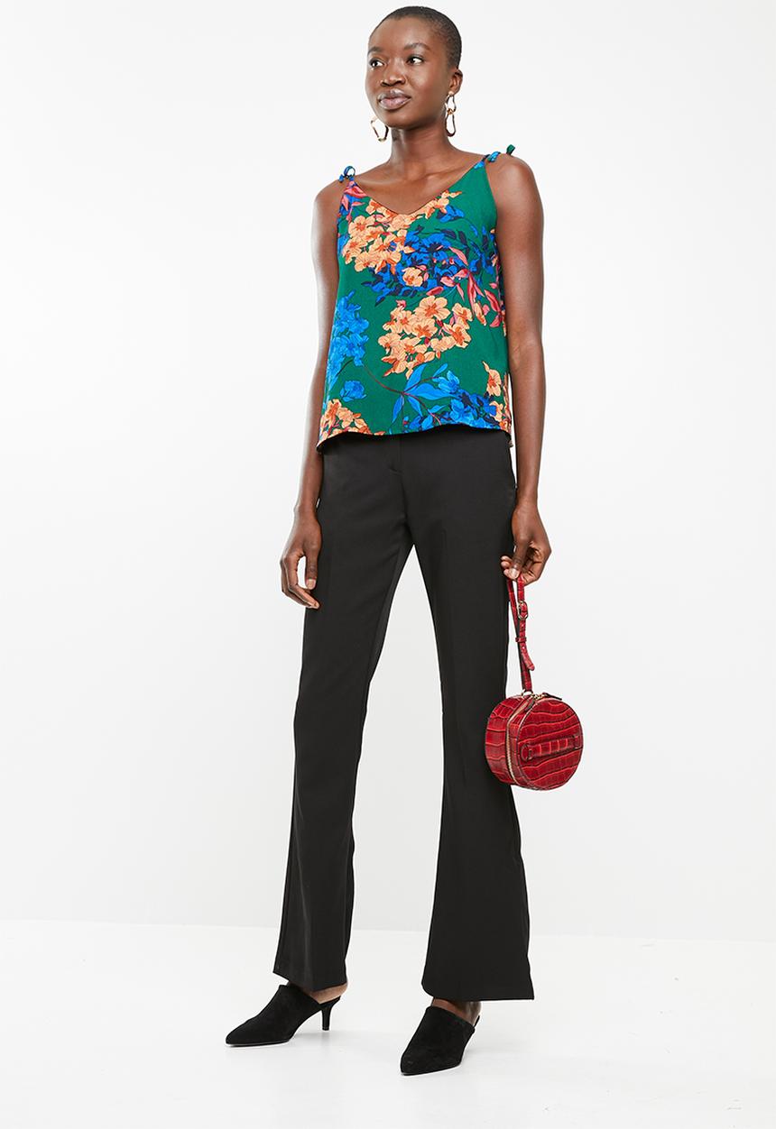 STYLE REPUBLIC - Longer length trouser - black