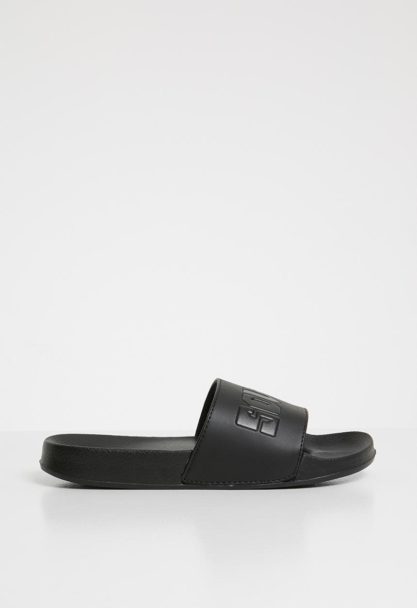 SOVIET - Seychelles slip on sandal - black