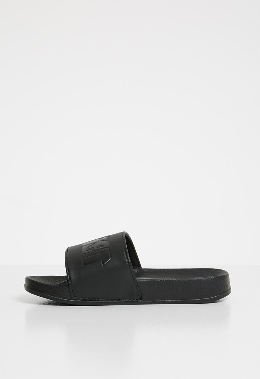 SOVIET - Seychelles slip on sandal - black