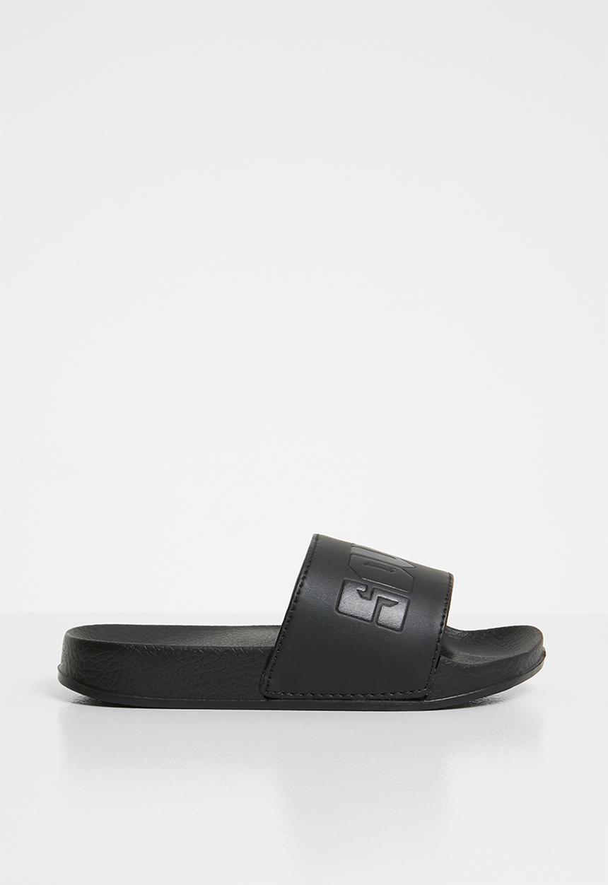SOVIET - Seychelles slip on sandal - black