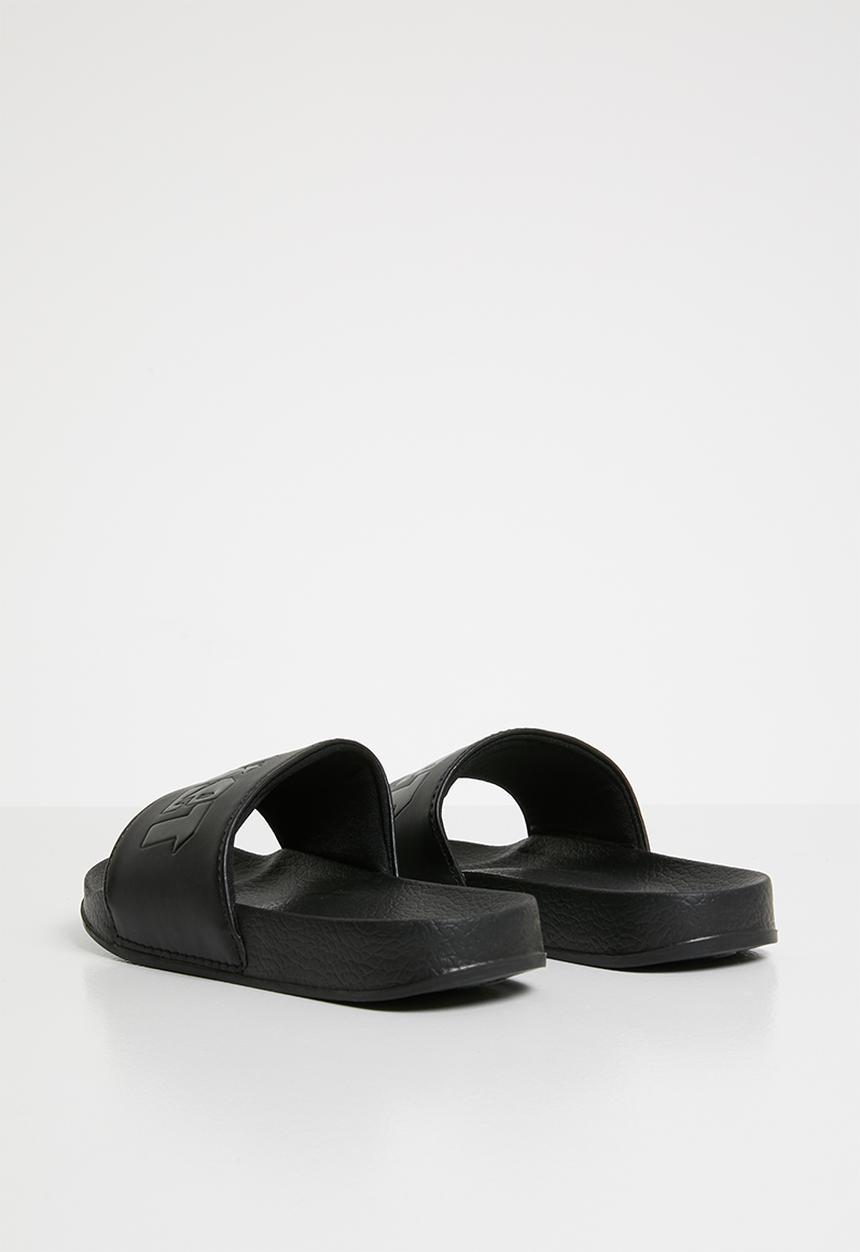 SOVIET - Seychelles slip on sandal - black