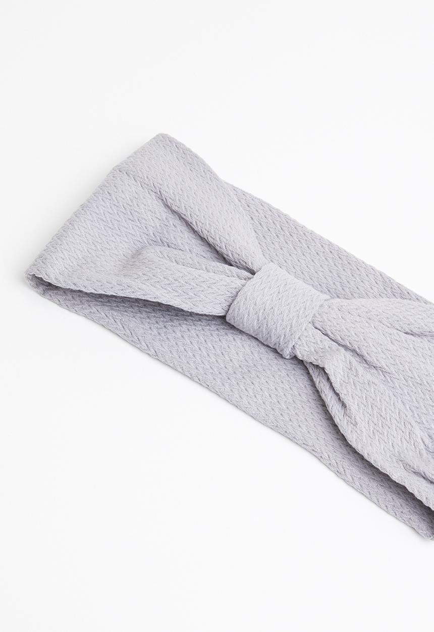 STYLE REPUBLIC - Knotted headband - grey