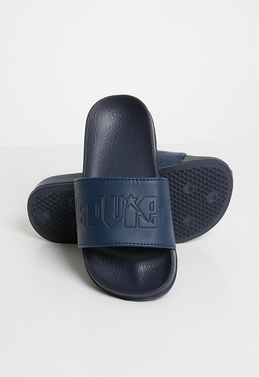 SOVIET - Seychelles slip on sandal - navy