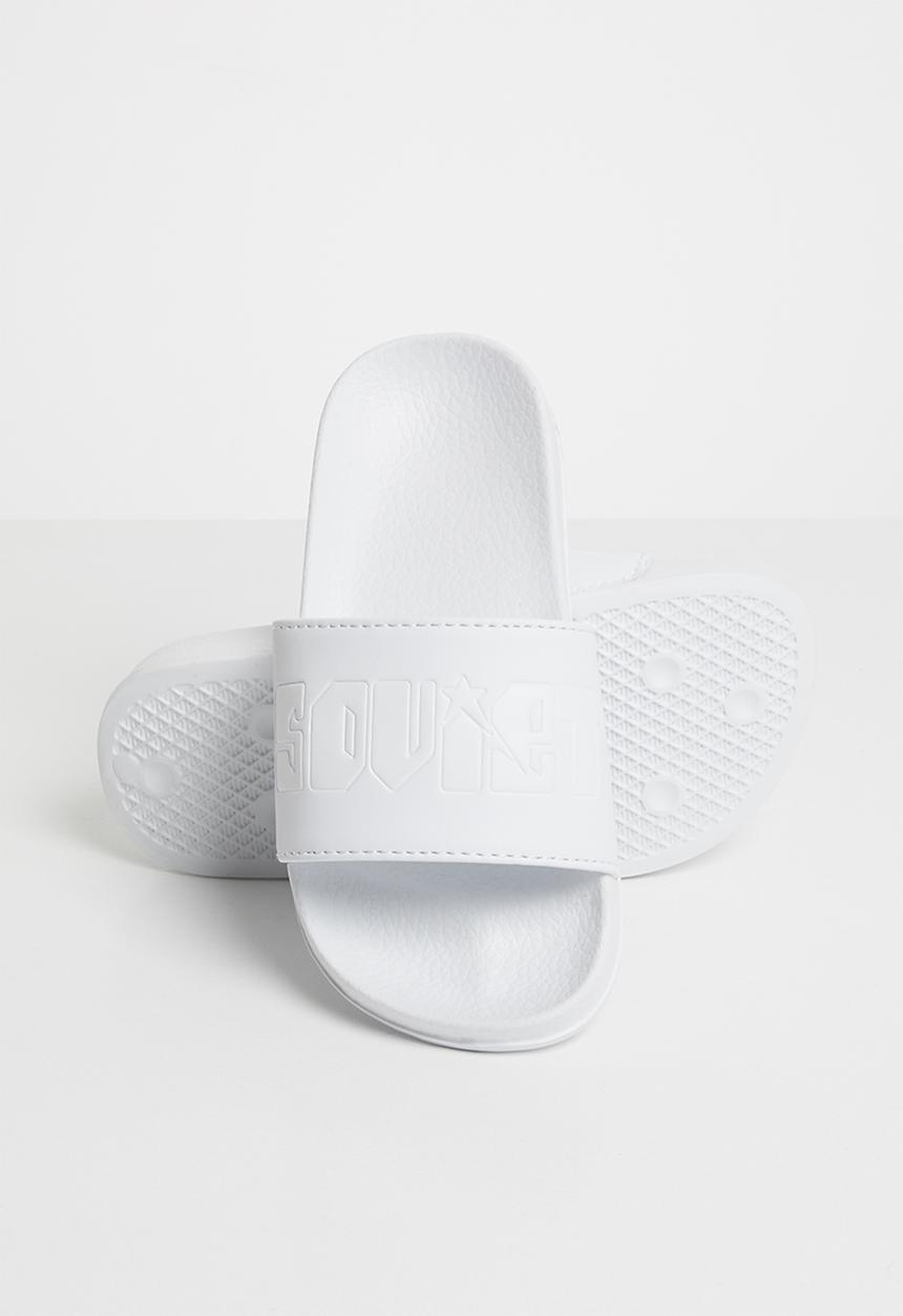 SOVIET - Seychelles slip on sandal - white