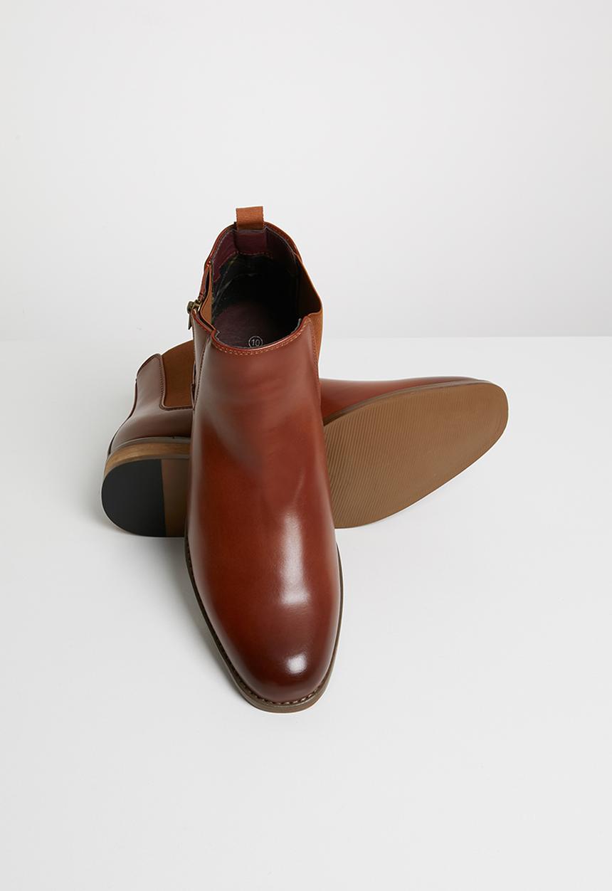 Anton Fabi - Pulido zip up boot - brown