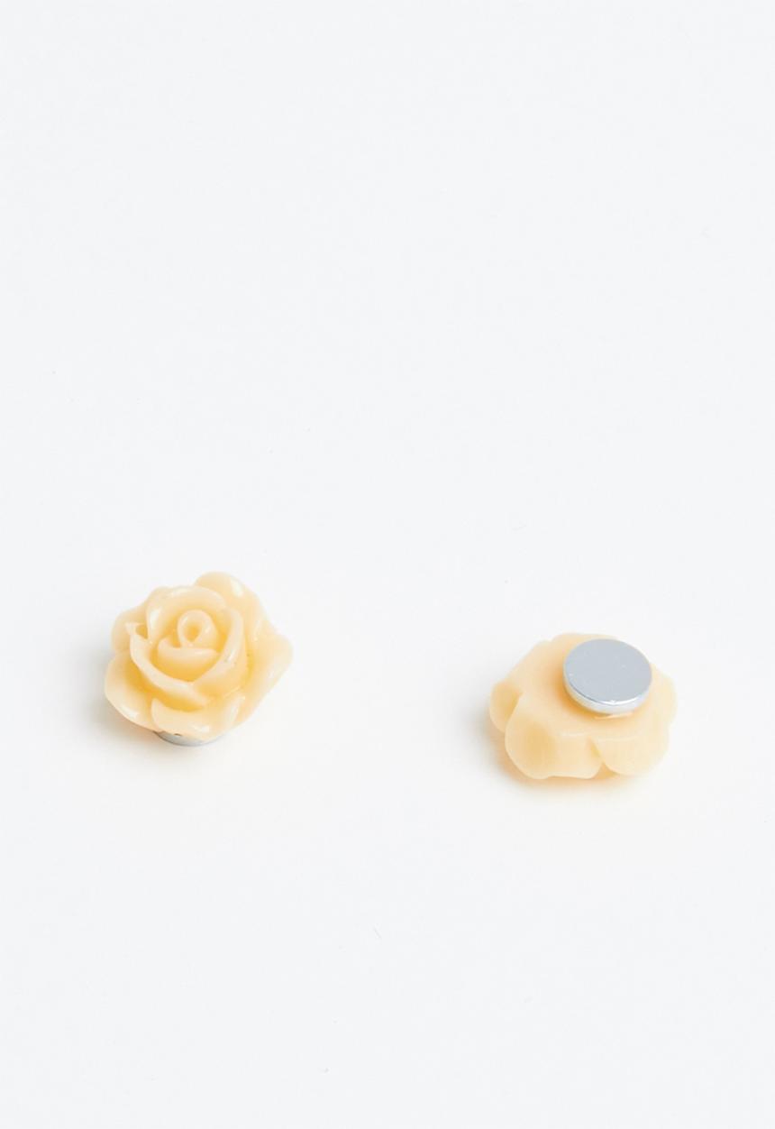 Pop Candy - Flower earrings - yellow