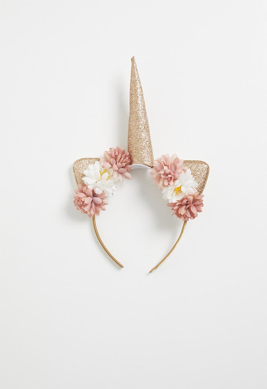Pop Candy - Unicorn headband - gold