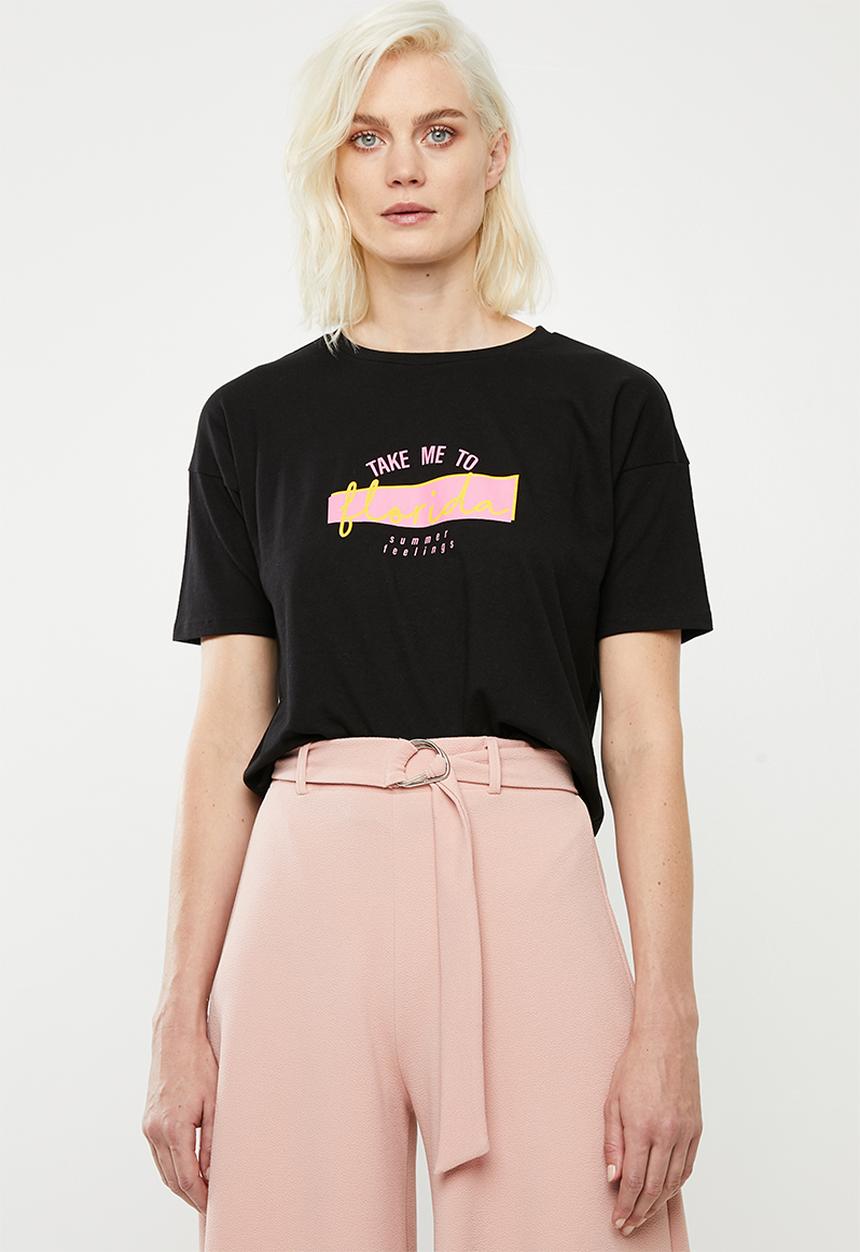 Superbalist - Florida tee - black
