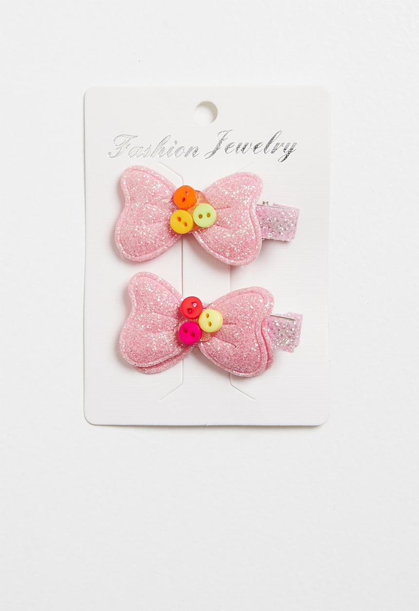 Pop Candy - Bow hair clip - pink