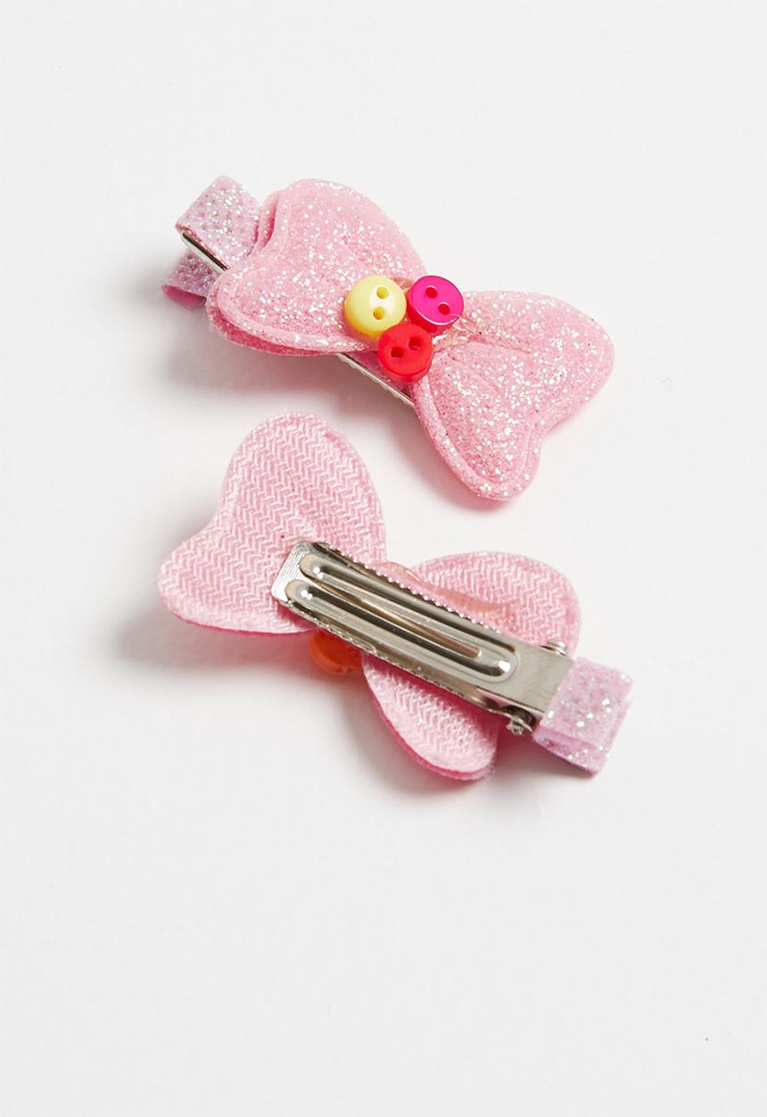 Pop Candy - Bow hair clip - pink