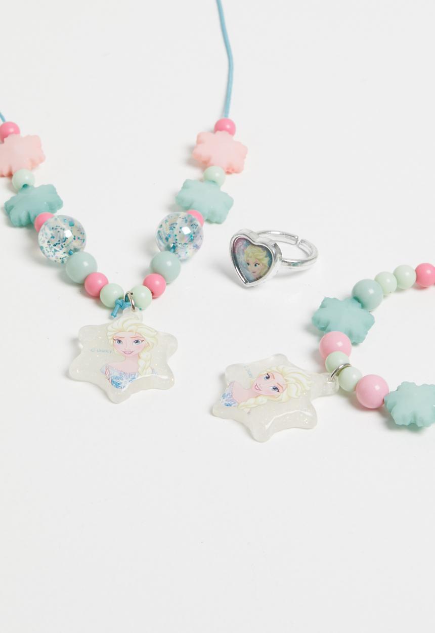 Character Fashion - Frozen 3 piece necklace Set - multi