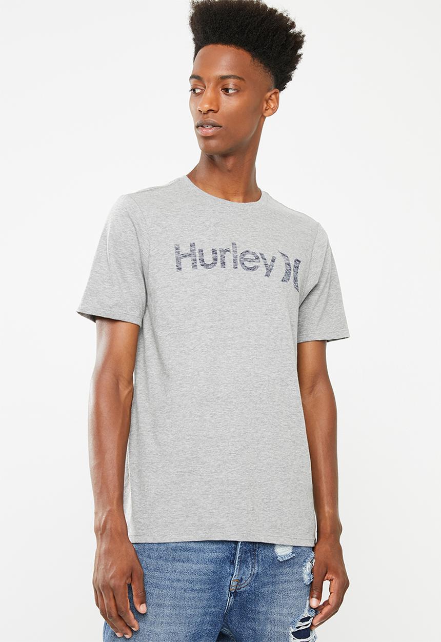 Hurley - One and only push through T-shirt - grey