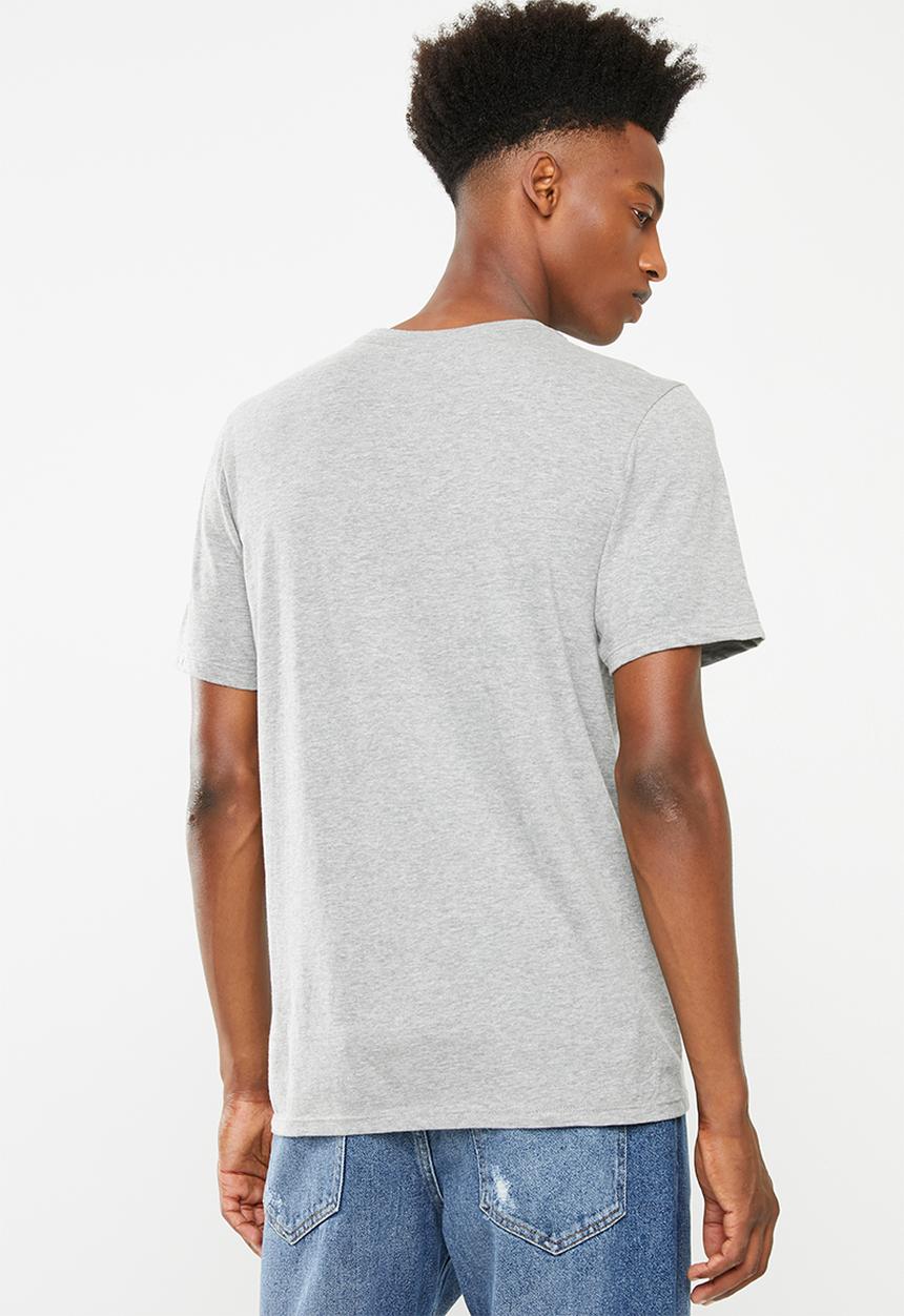 Hurley - One and only push through T-shirt - grey