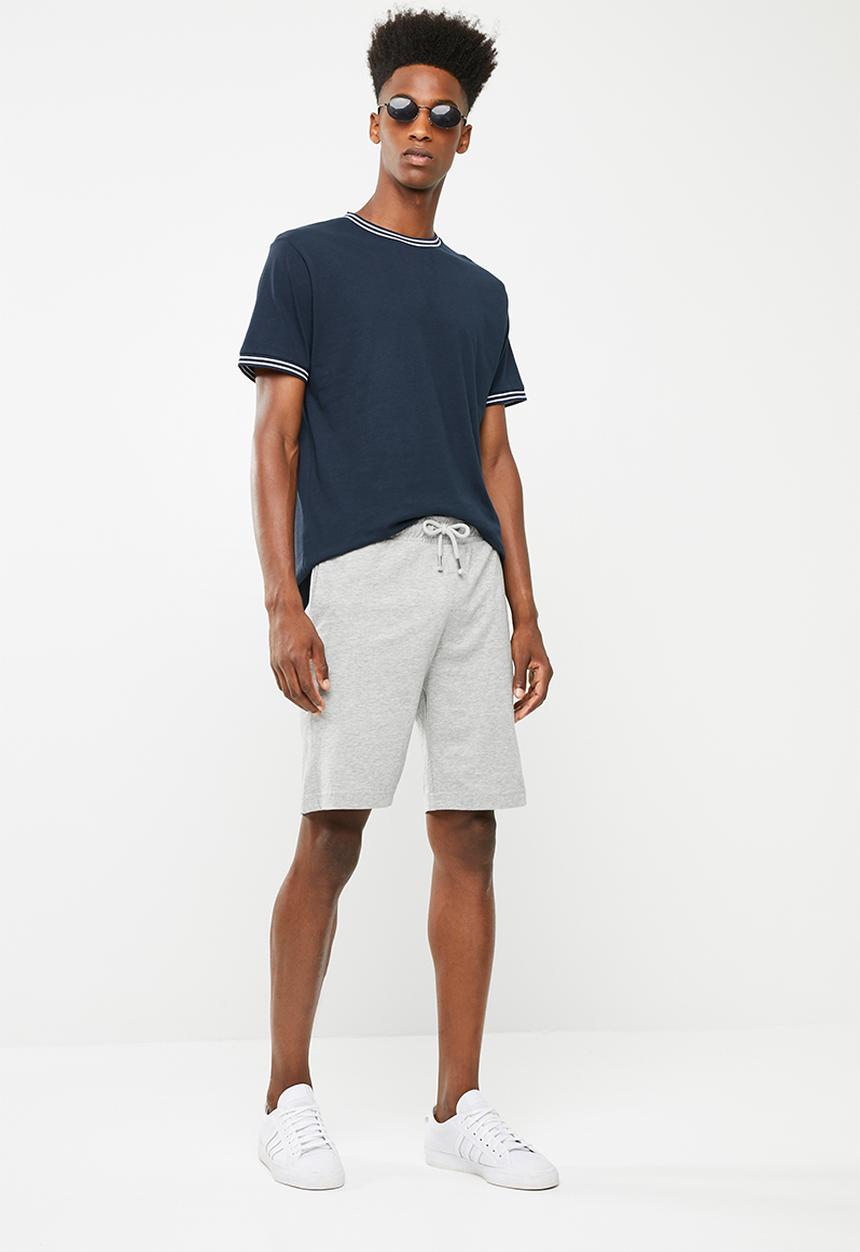 Brave Soul - Galwayb round neck T-shirt - navy