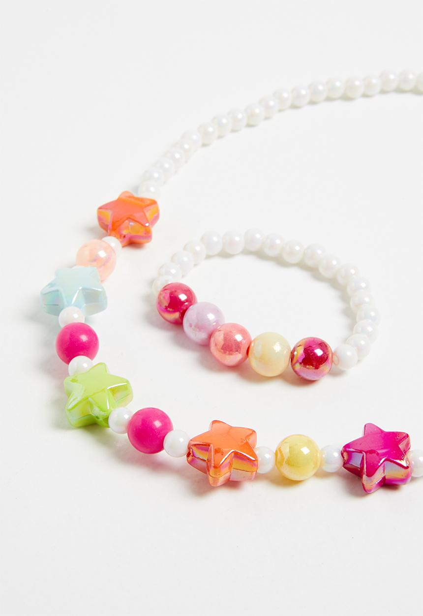 Pop Candy - Necklace and Bracelet Set multi