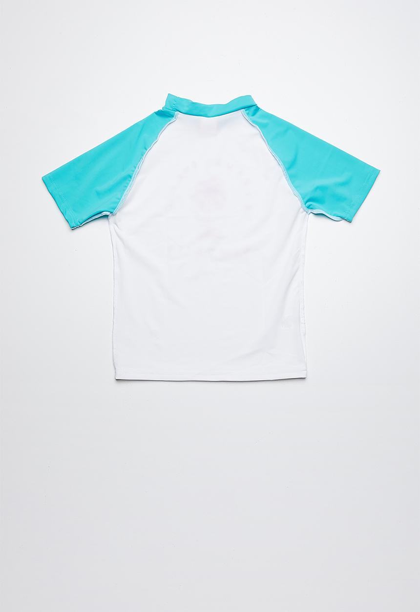 Rip Curl - Surf sun short sleeve rashvest - white