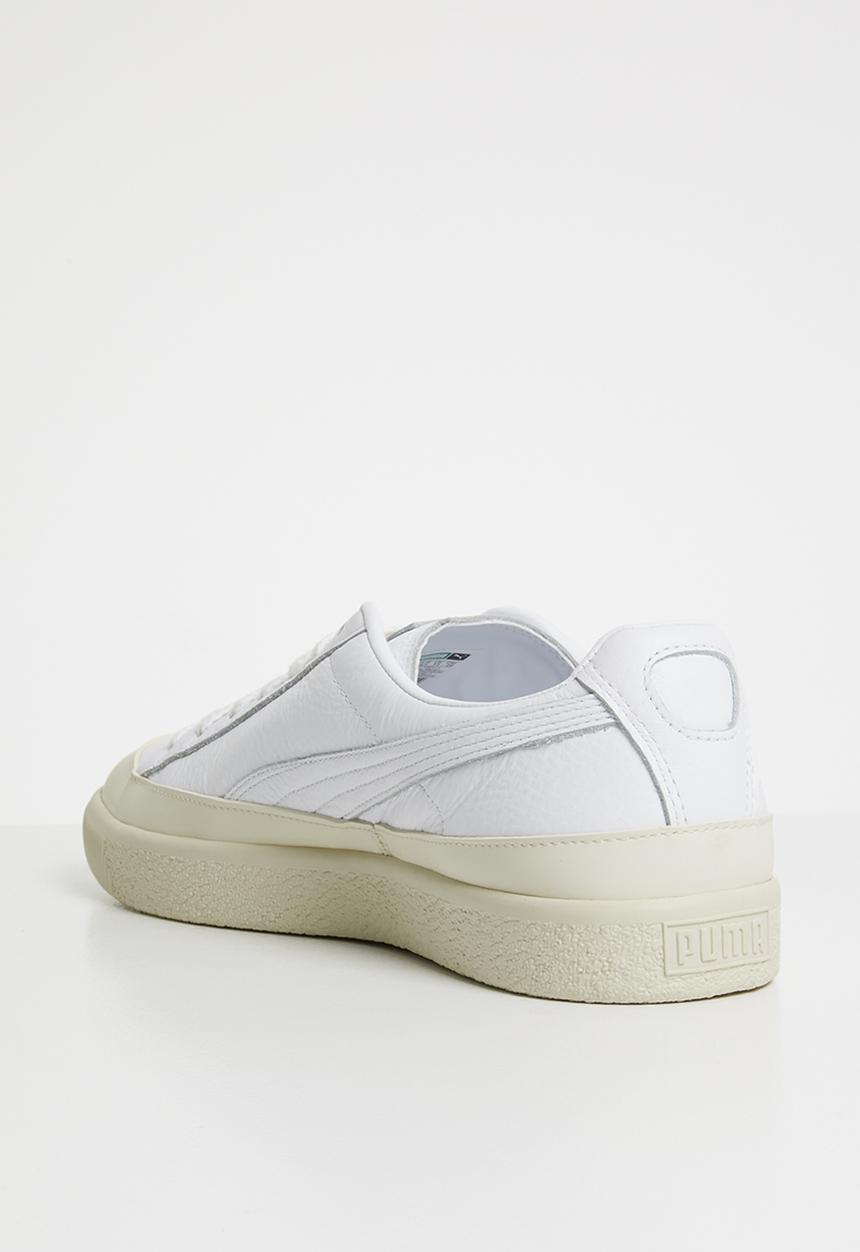 PUMA - Clyde rubber toe  - white