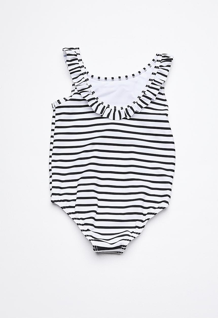 Rip Curl - Mini summerland one piece swimsuit - black & white