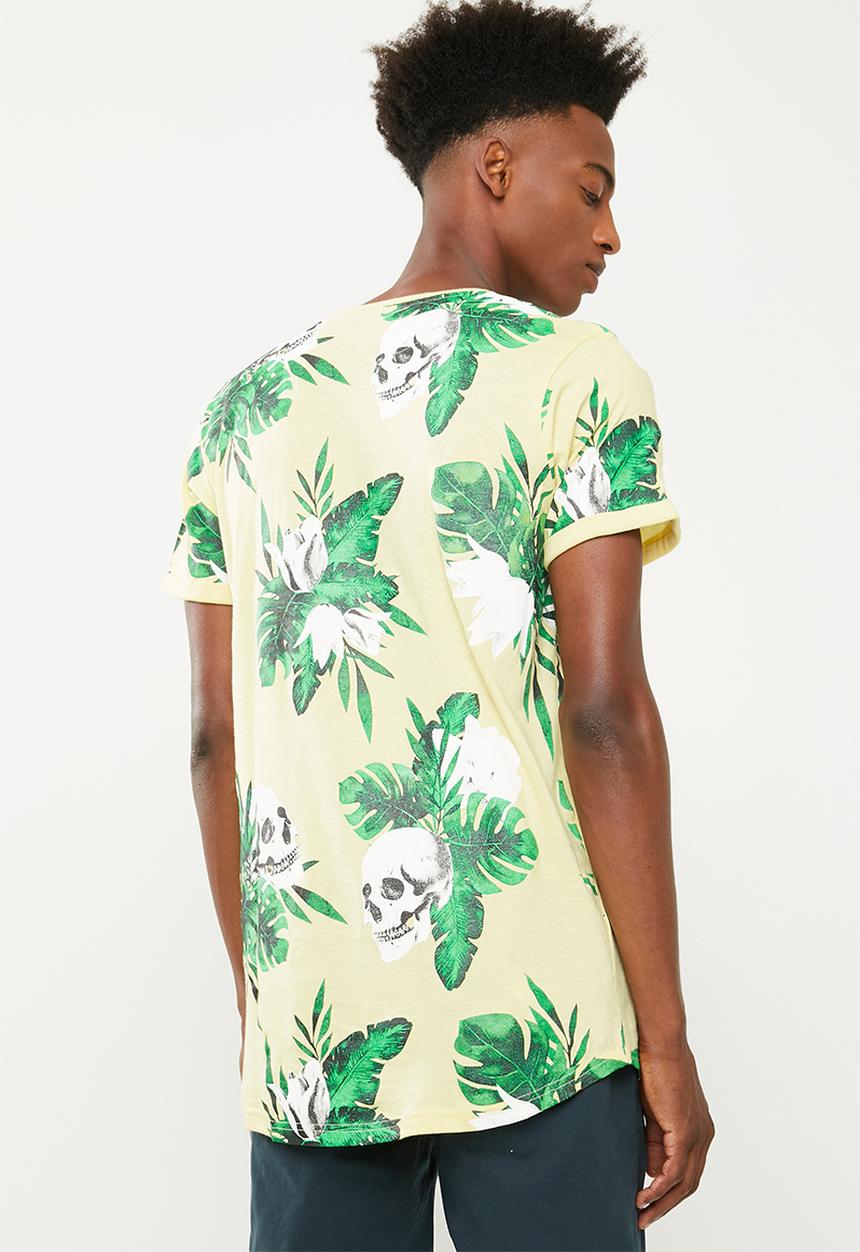 Brave Soul - Denmar T-shirt - yellow