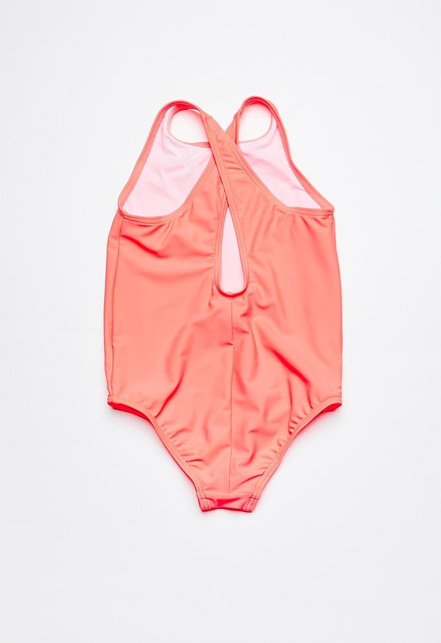 Rip Curl - Mini logo one piece swimsuit - coral