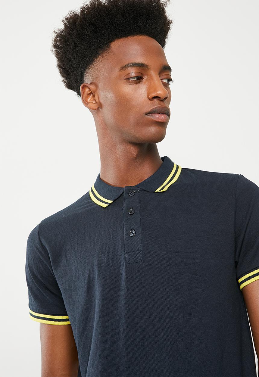 Brave Soul - Sovie golfer - navy & yellow