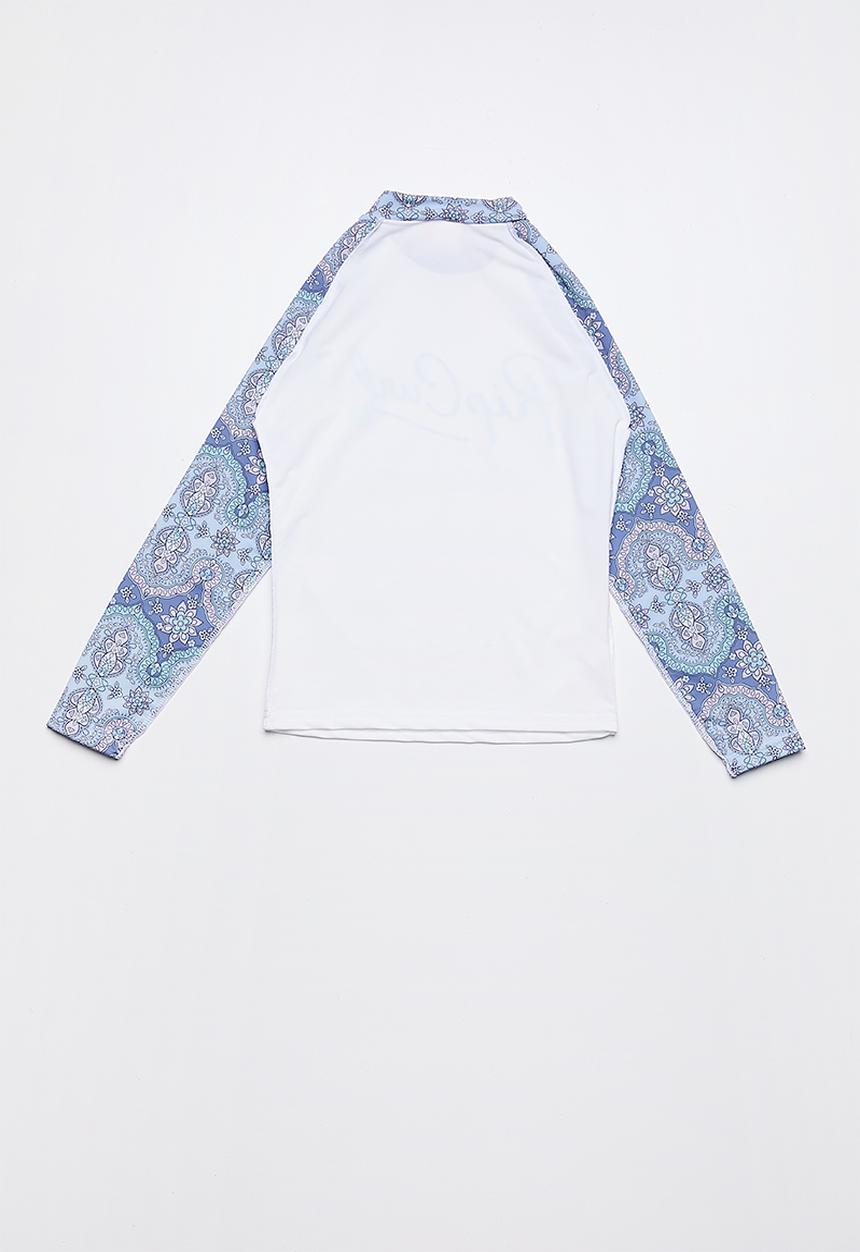 Rip Curl - Mystic sun long sleeve rashvest - white