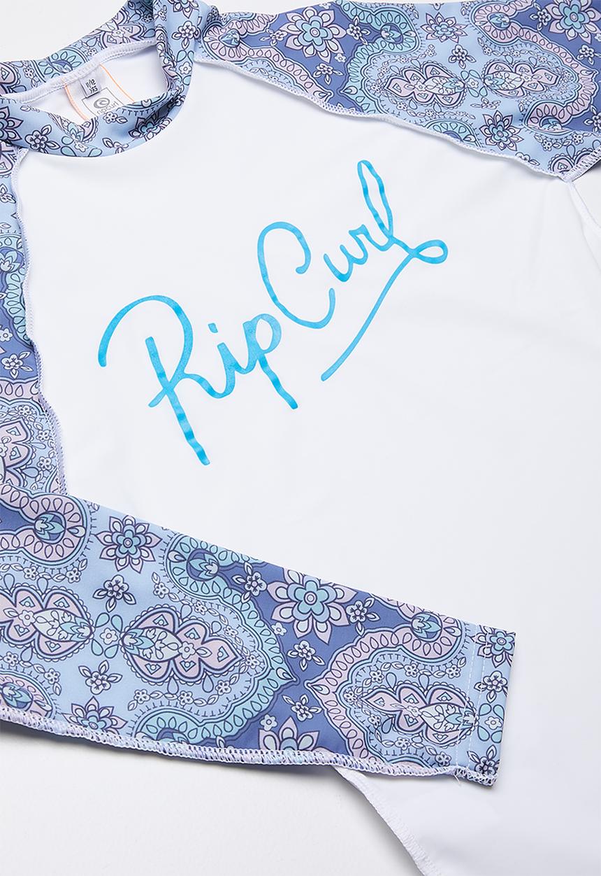 Rip Curl - Mystic sun long sleeve rashvest - white
