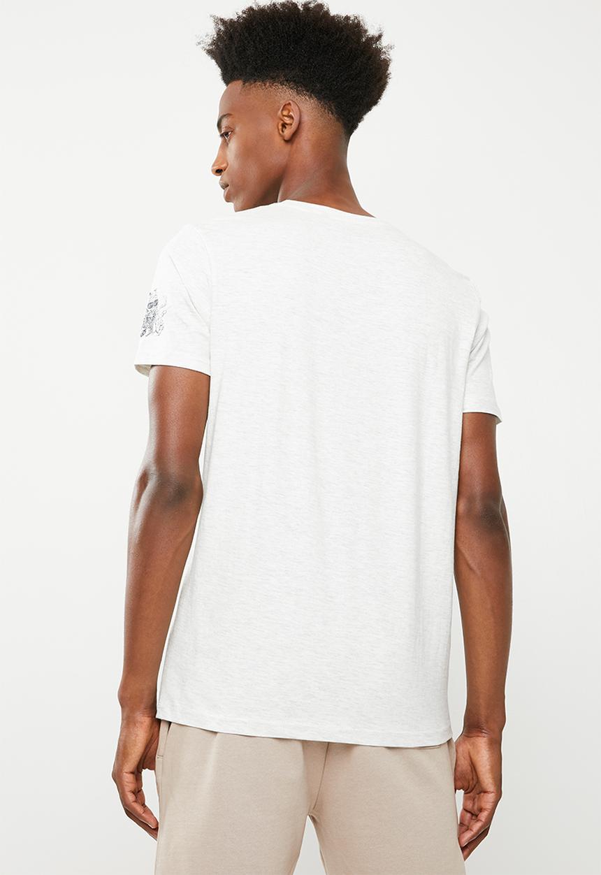 Brave Soul - Hippie T-Shirt - grey 