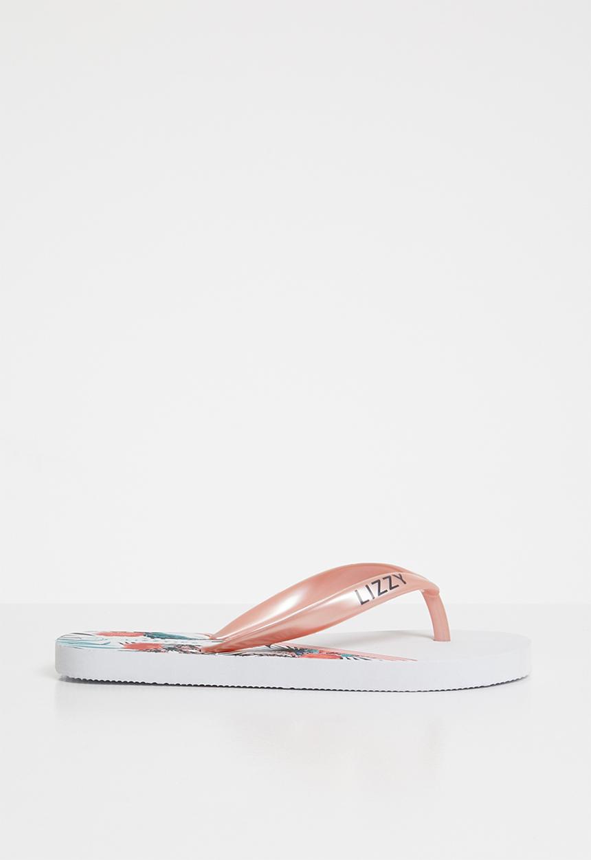Lizzy - Lorraine flip flop - coral