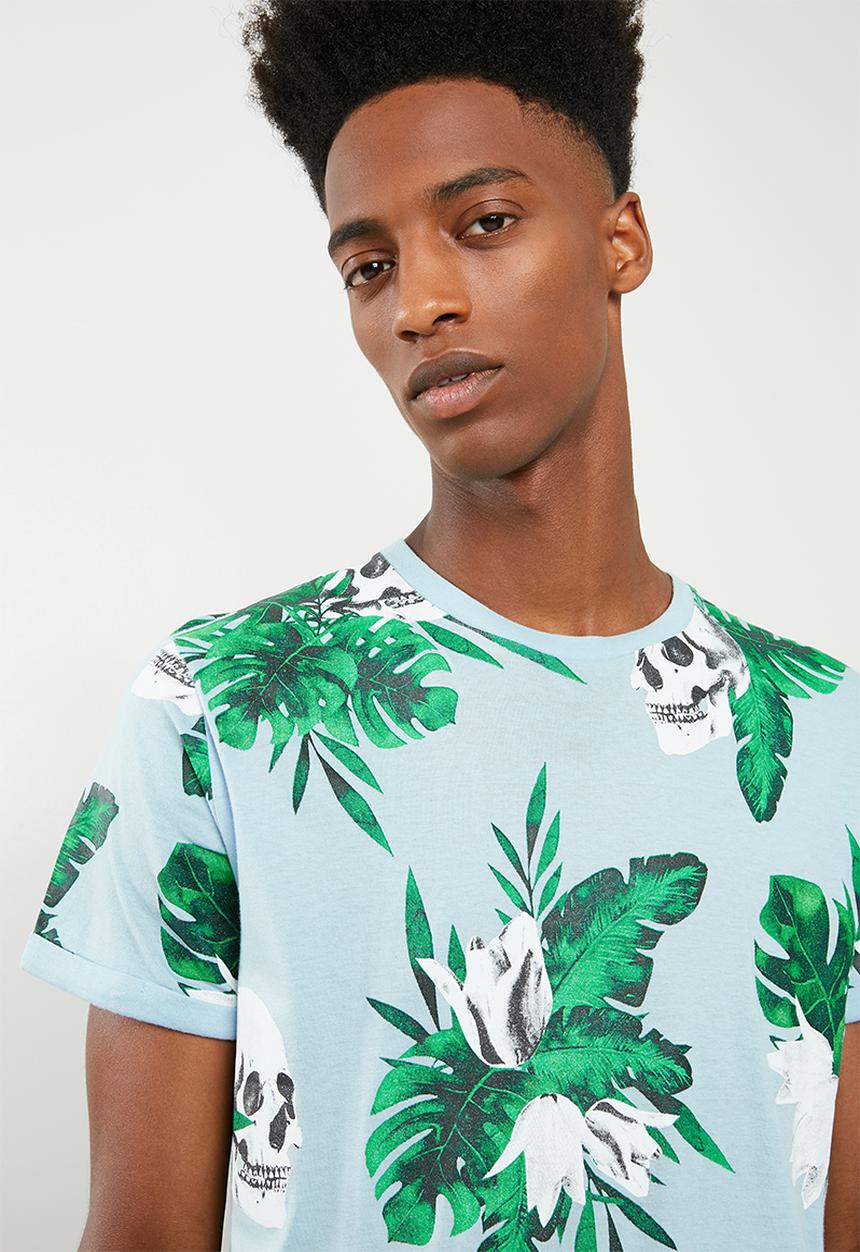 Brave Soul - Denmar T-shirt - blue