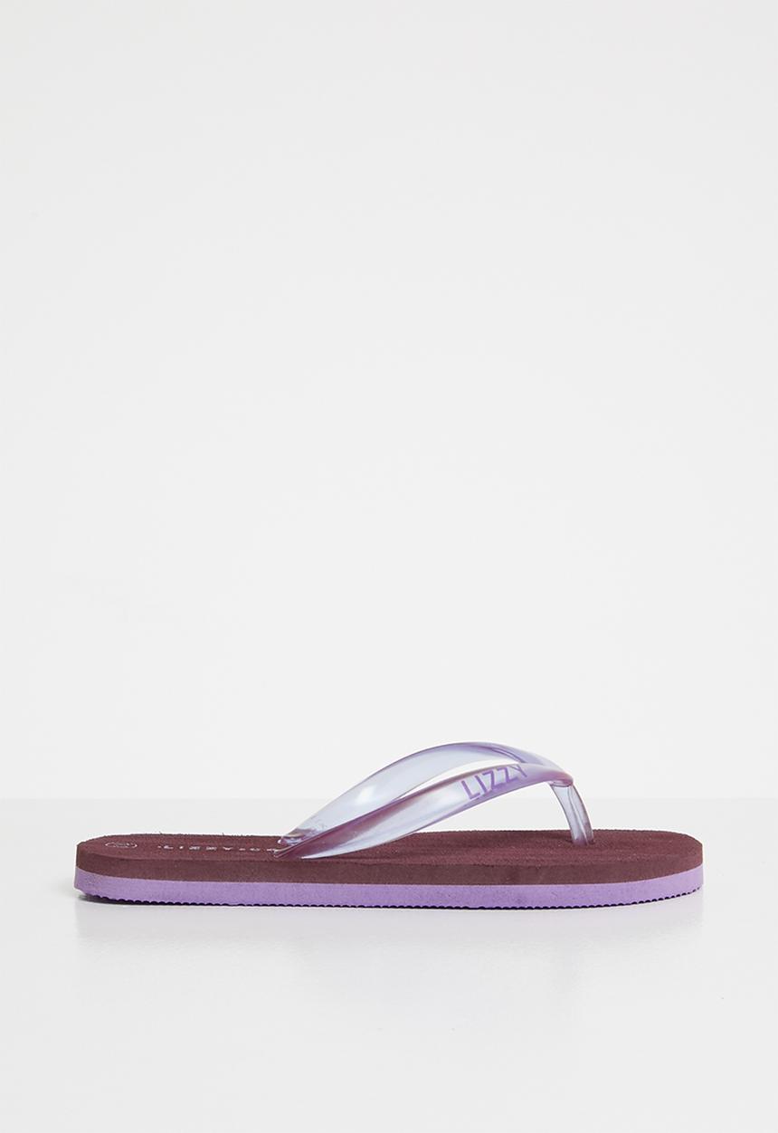 Lizzy - llma flip flop - purple