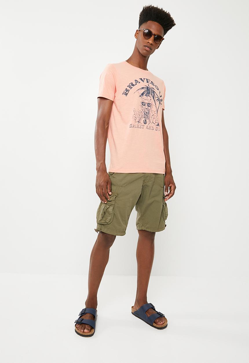 Brave Soul - Hippie T-shirt - pink
