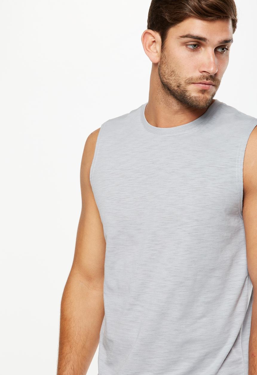 Cotton On - Coar urban tech muscle - grey 