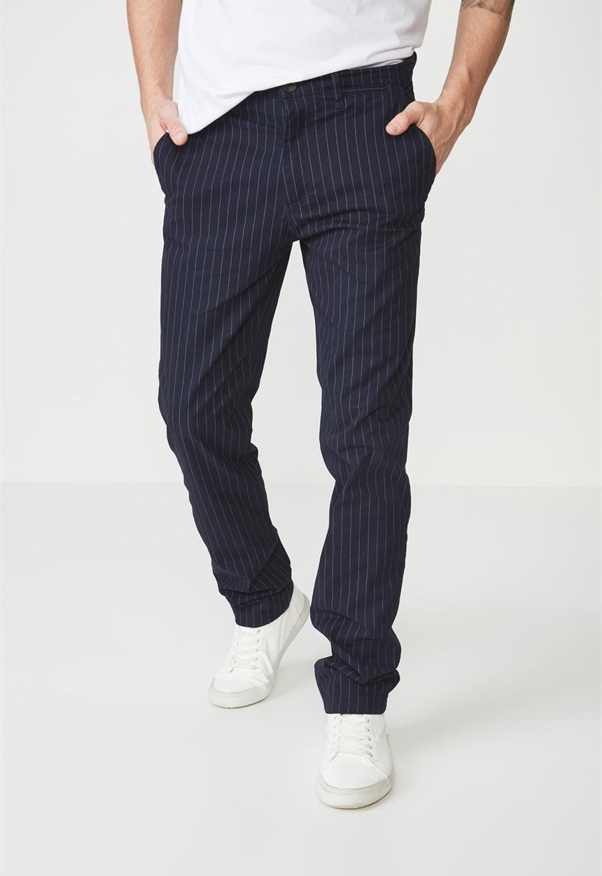 Cotton On - Knox chino pants - navy 