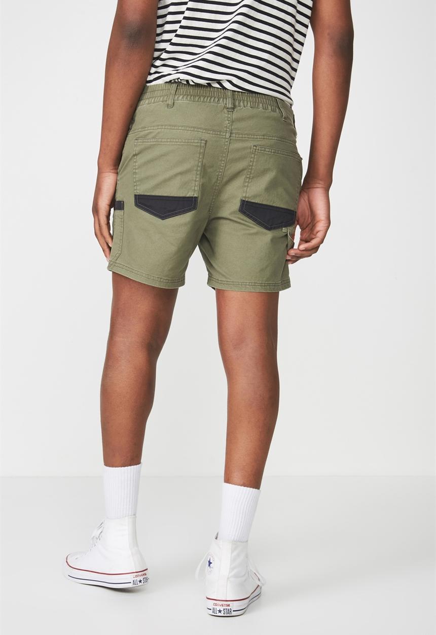 Cotton On - Worker short - khaki