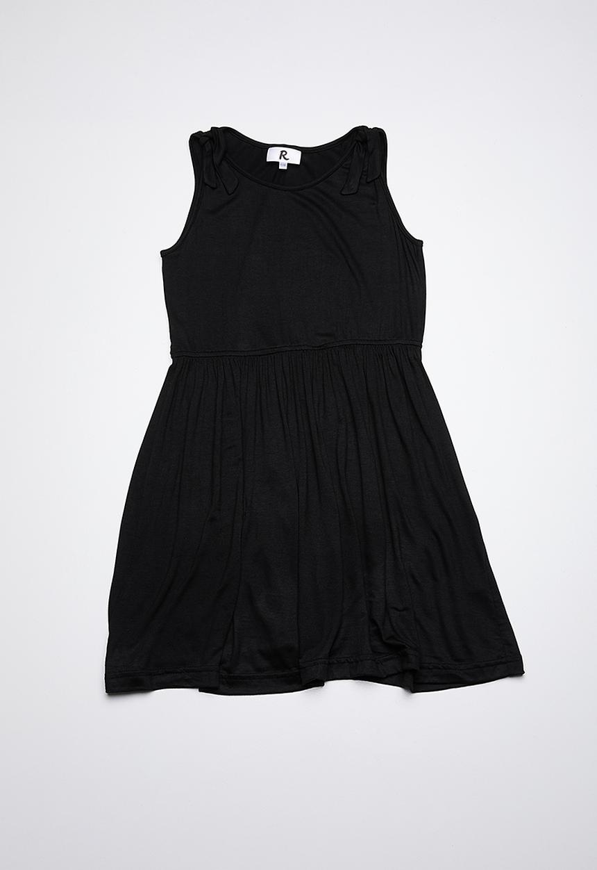 Rebel Republic - Dress with shoulder detail - black