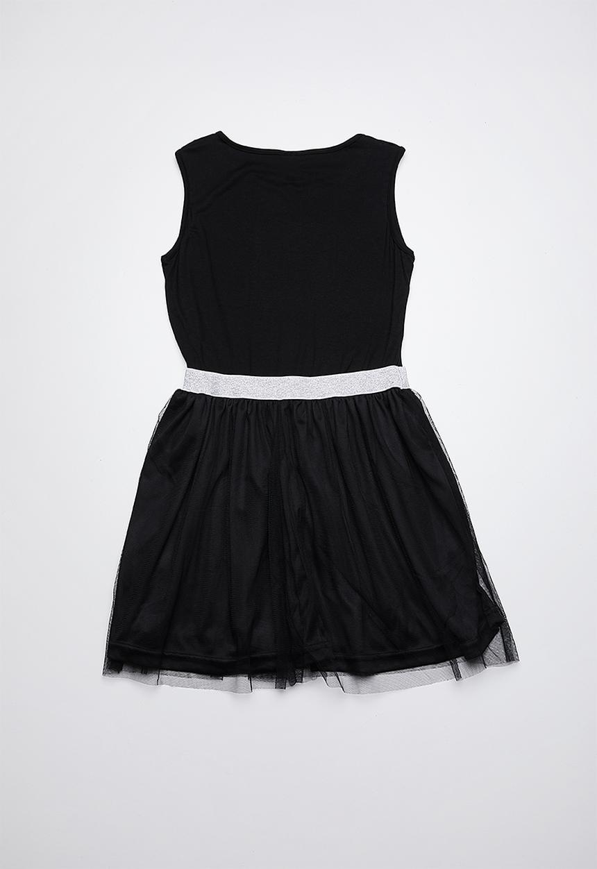 Rebel Republic - Combo dress - black
