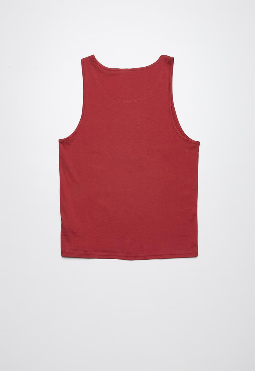 Lizzard - Salty printed vest - red