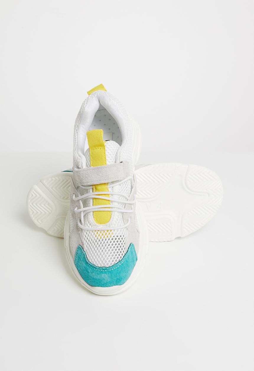 Pop Candy - Suede mesh sneaker multi-colour