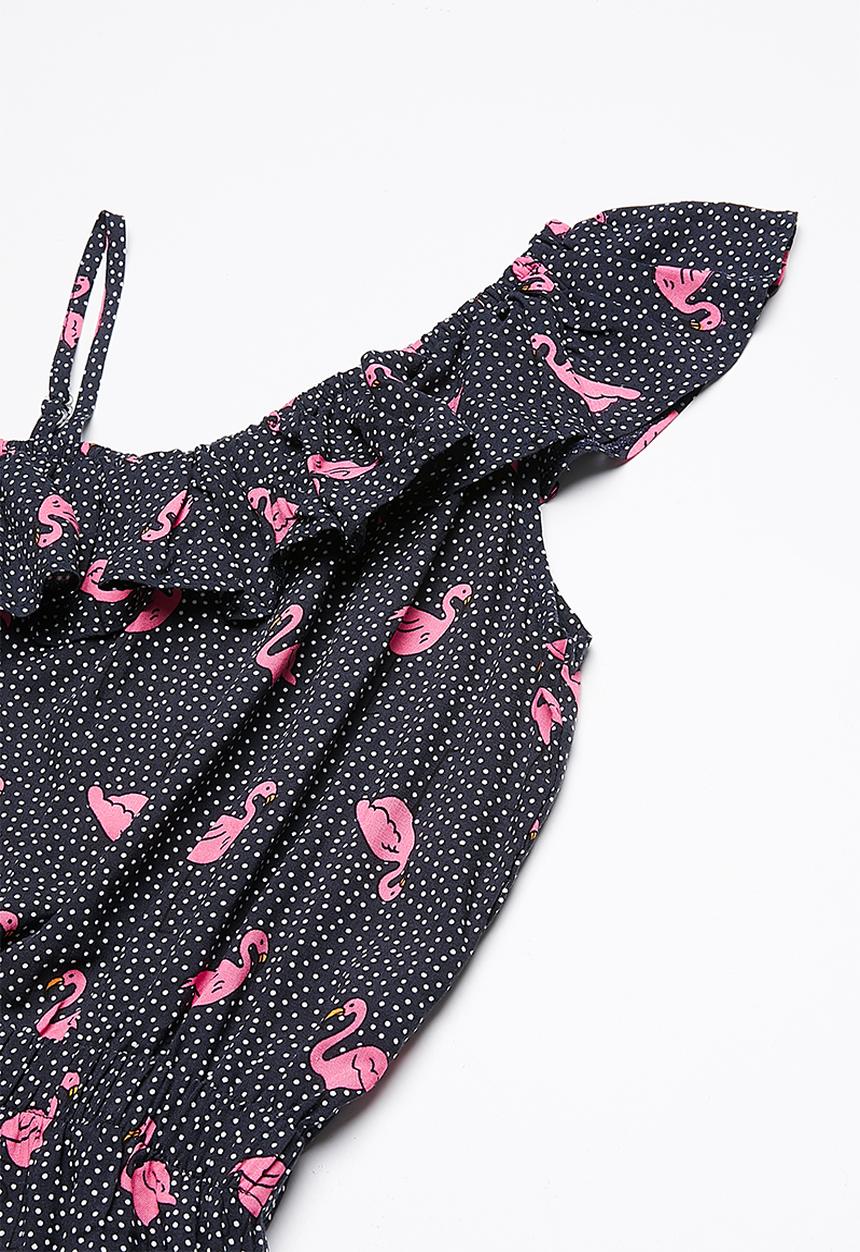 Rebel Republic - Flamingo playsuit - multi 