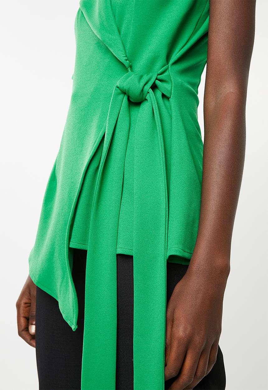 DAVID by David Tlale - Nomzamo flap top short - green