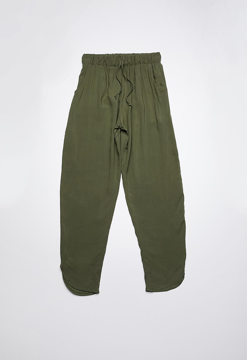 Rebel Republic - Printed pants - khaki