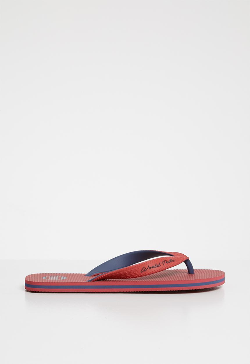 World Tribe - Ultimate boys youth flip flop - Red