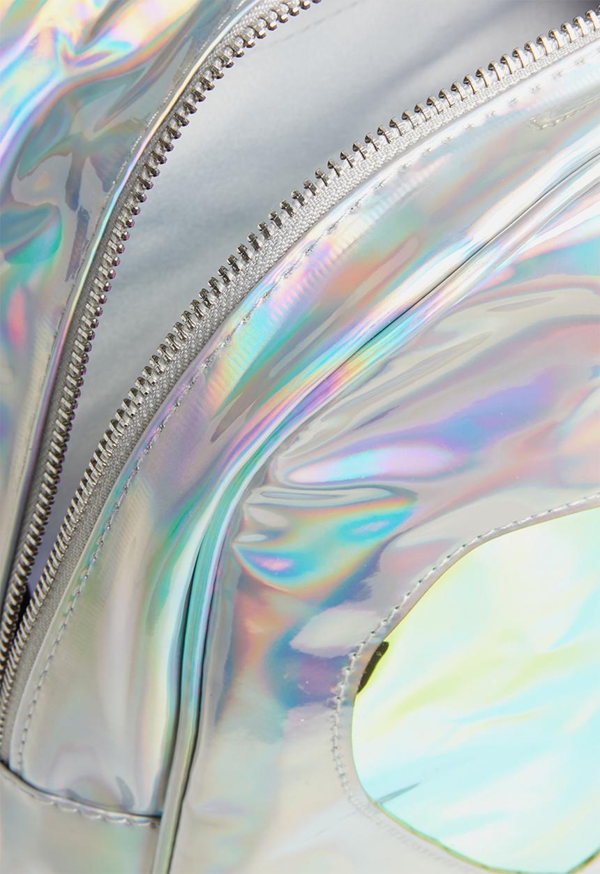 Pop Candy - Galaxy heart backpack - silver