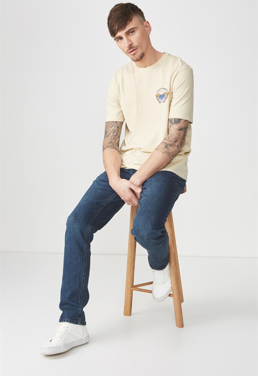 Cotton On - Tbar tee - yellow 
