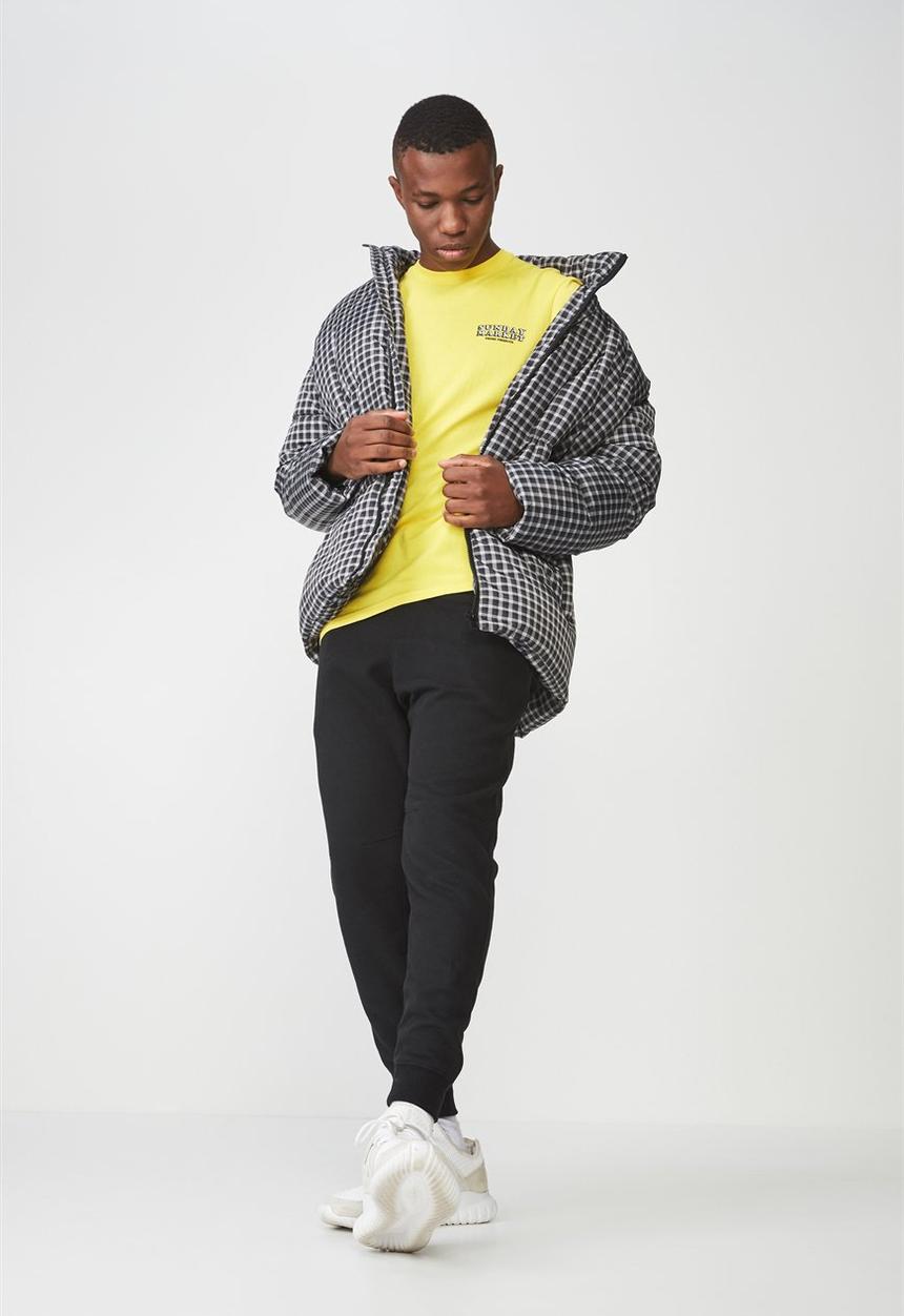 Cotton On - Tbar tee - yellow