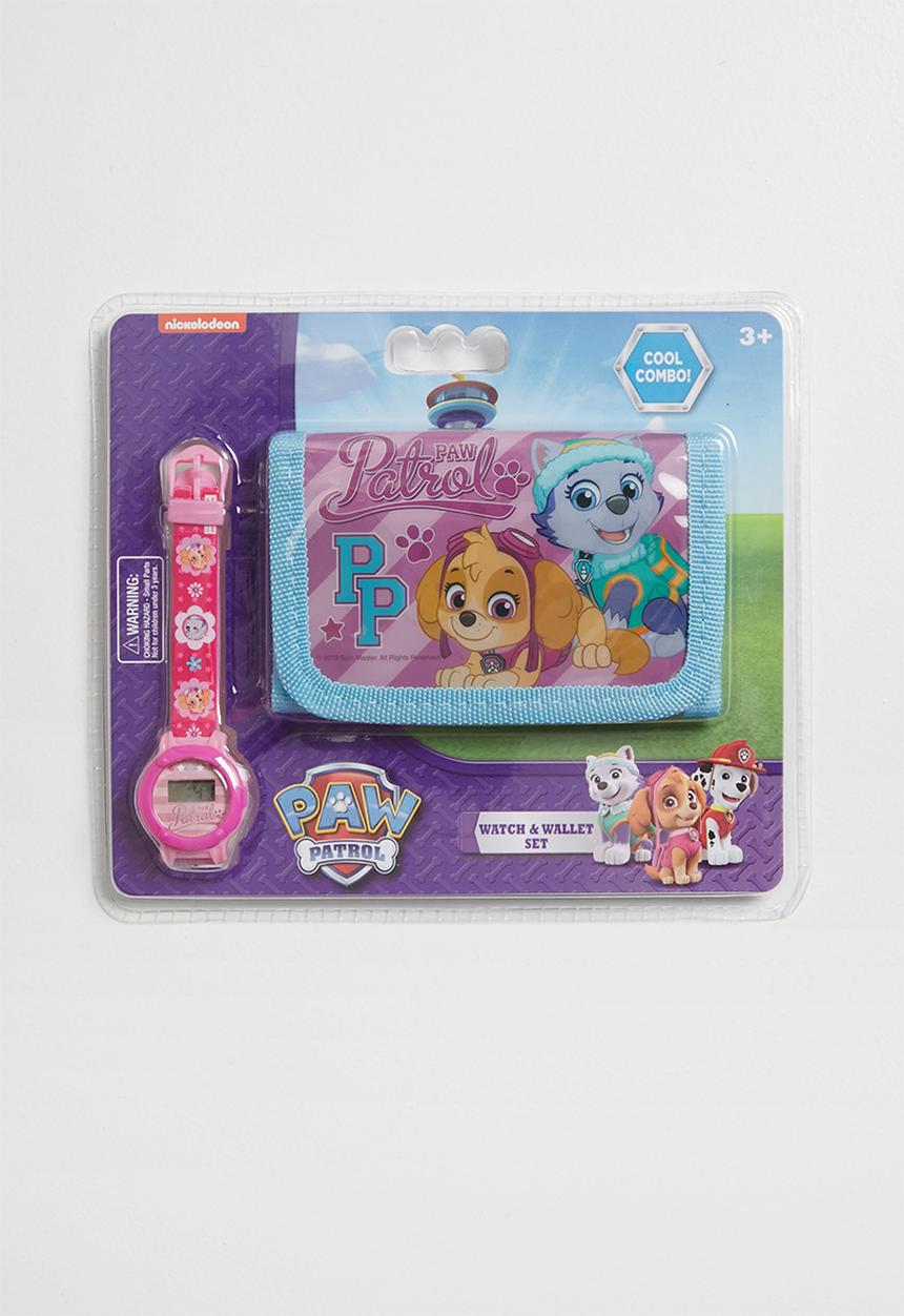 Character Fashion - Paw Patrol wallet & watch set - multi