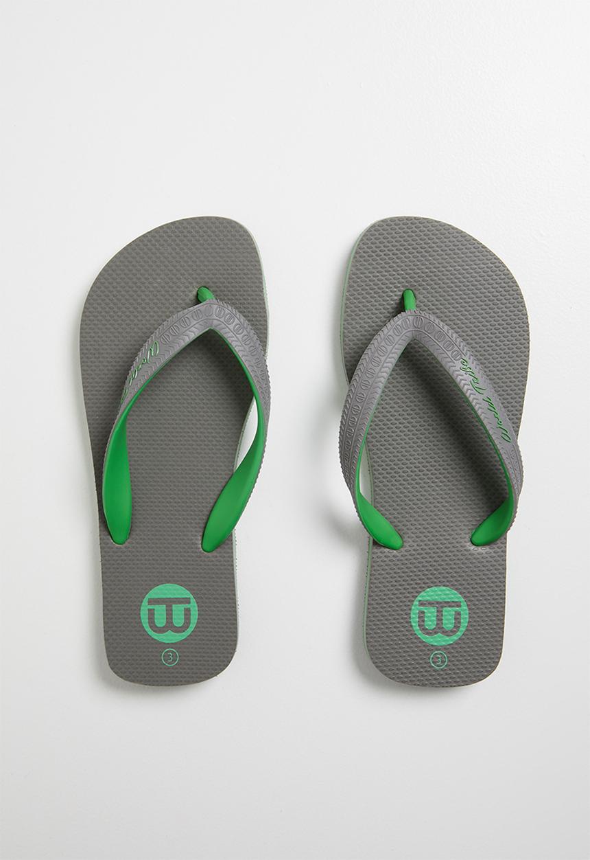 World Tribe - Ultimate boys youth flip flop - grey