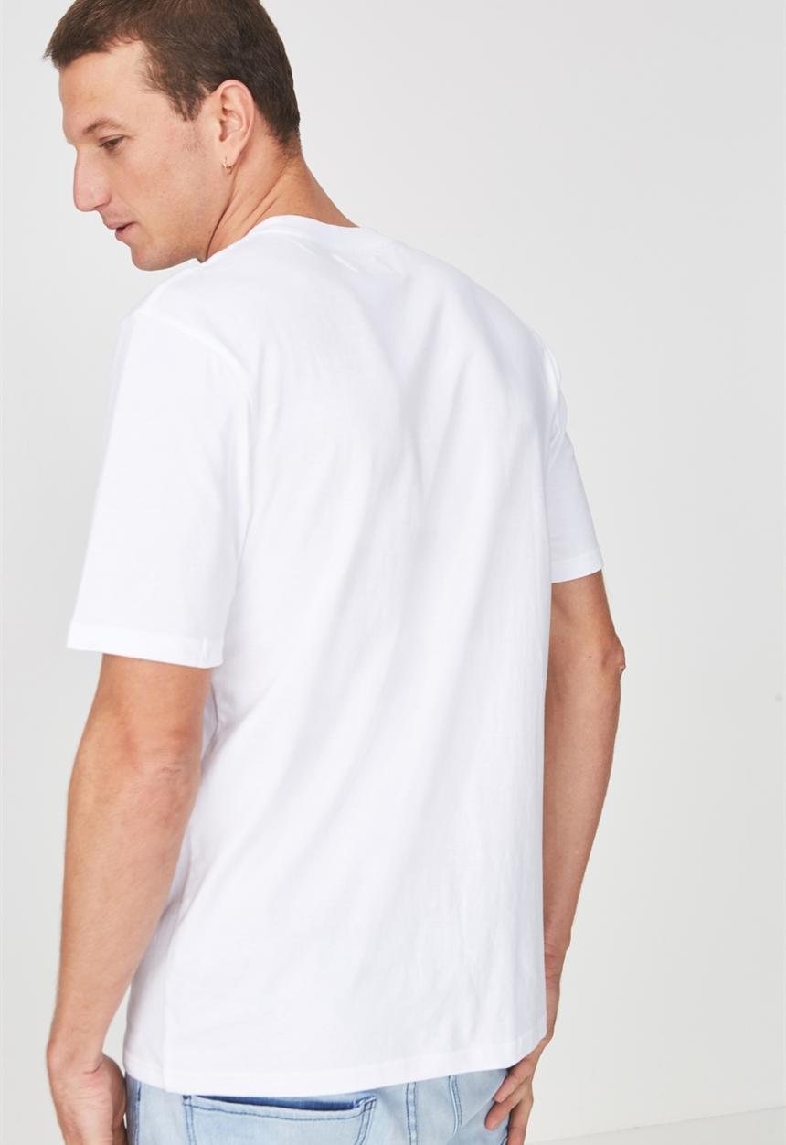 Cotton On - Tbar tee - white